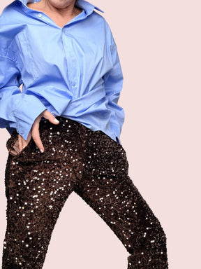 FEMALE - Pantalone Disco Mood 60070/ NERO FEMALE 