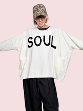 SUSY STAR - Maglia Soul Mood OVER CREMA ST78349/ CREMA SUSY STAR 