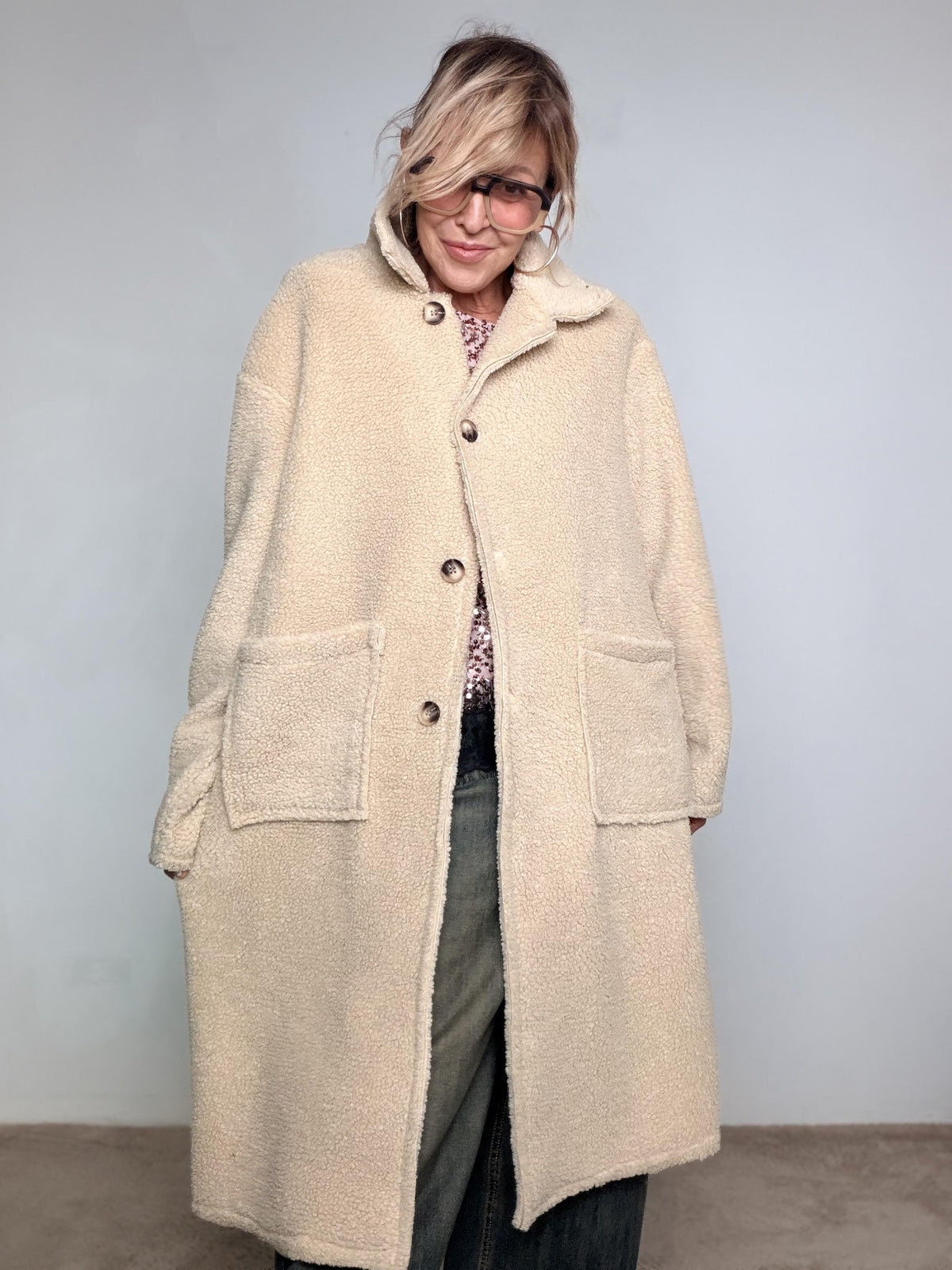 FEMALE -Teddy Soft Hug beige C23919/ BEIGE FEMALE 