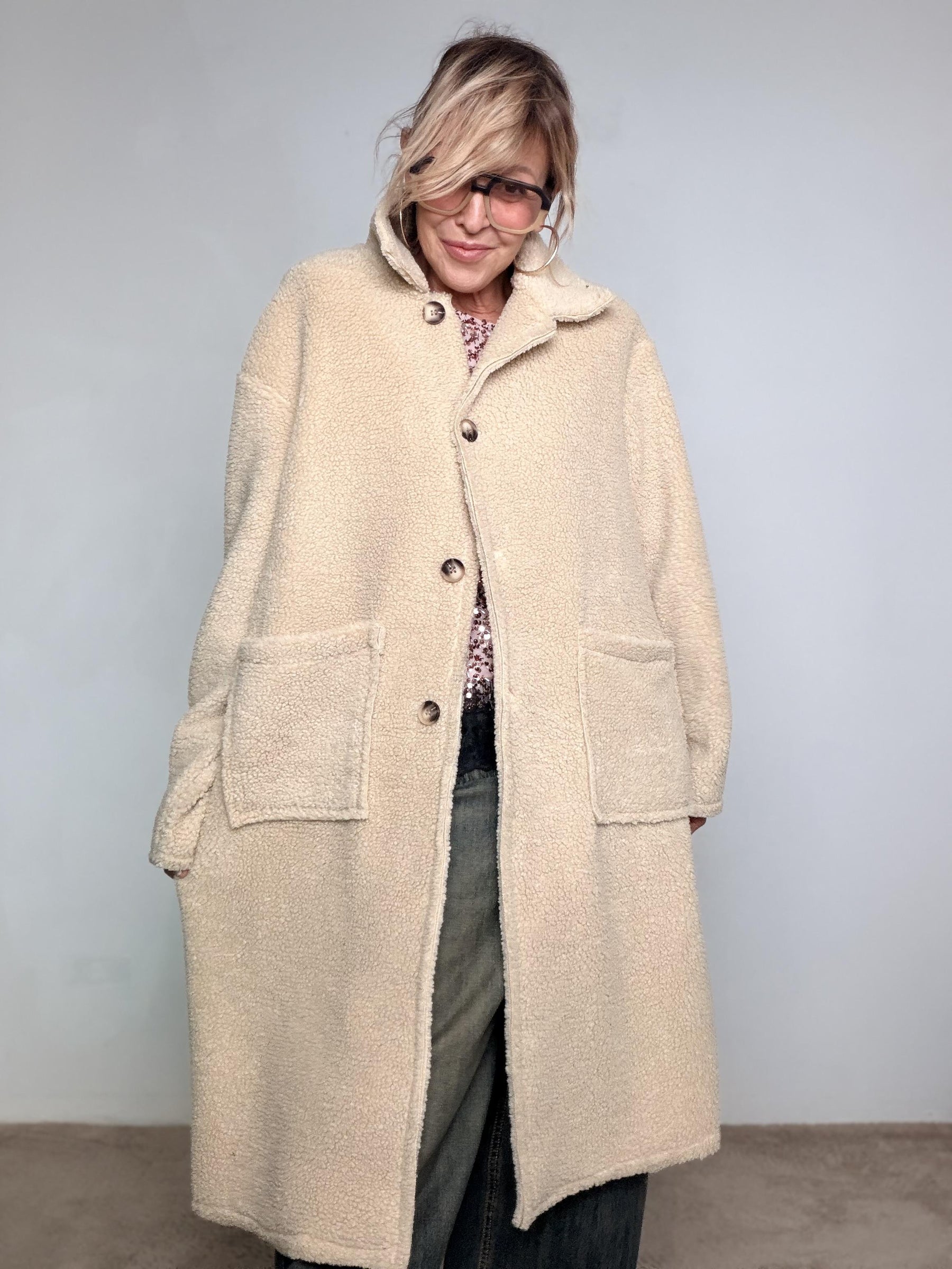 FEMALE -Teddy Soft Hug beige C23919/ BEIGE FEMALE 