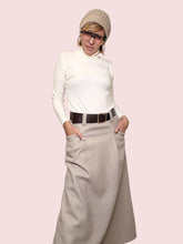 FEMALE - FEMALE - Maglia Dolcevita  panna 5010/ PANNA FEMALE 