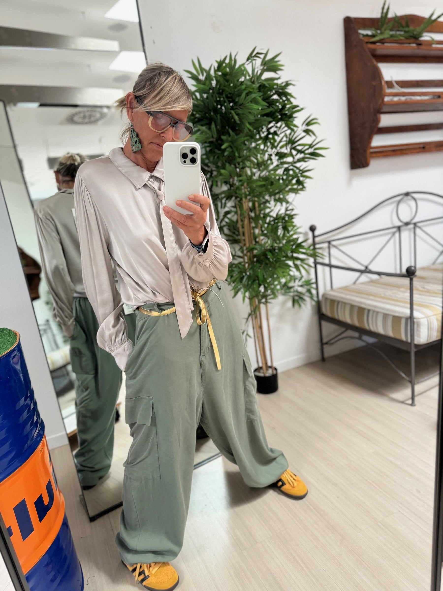 SUSY STAR ELITE - CAMICIA CON FOULARD - SETA STF6029CU/ SETA SUSY STAR ELITE 