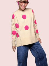 DEJA VU - Maglia Happy Pois BEIGE A25IL409/ BEIGE DEJA VU 