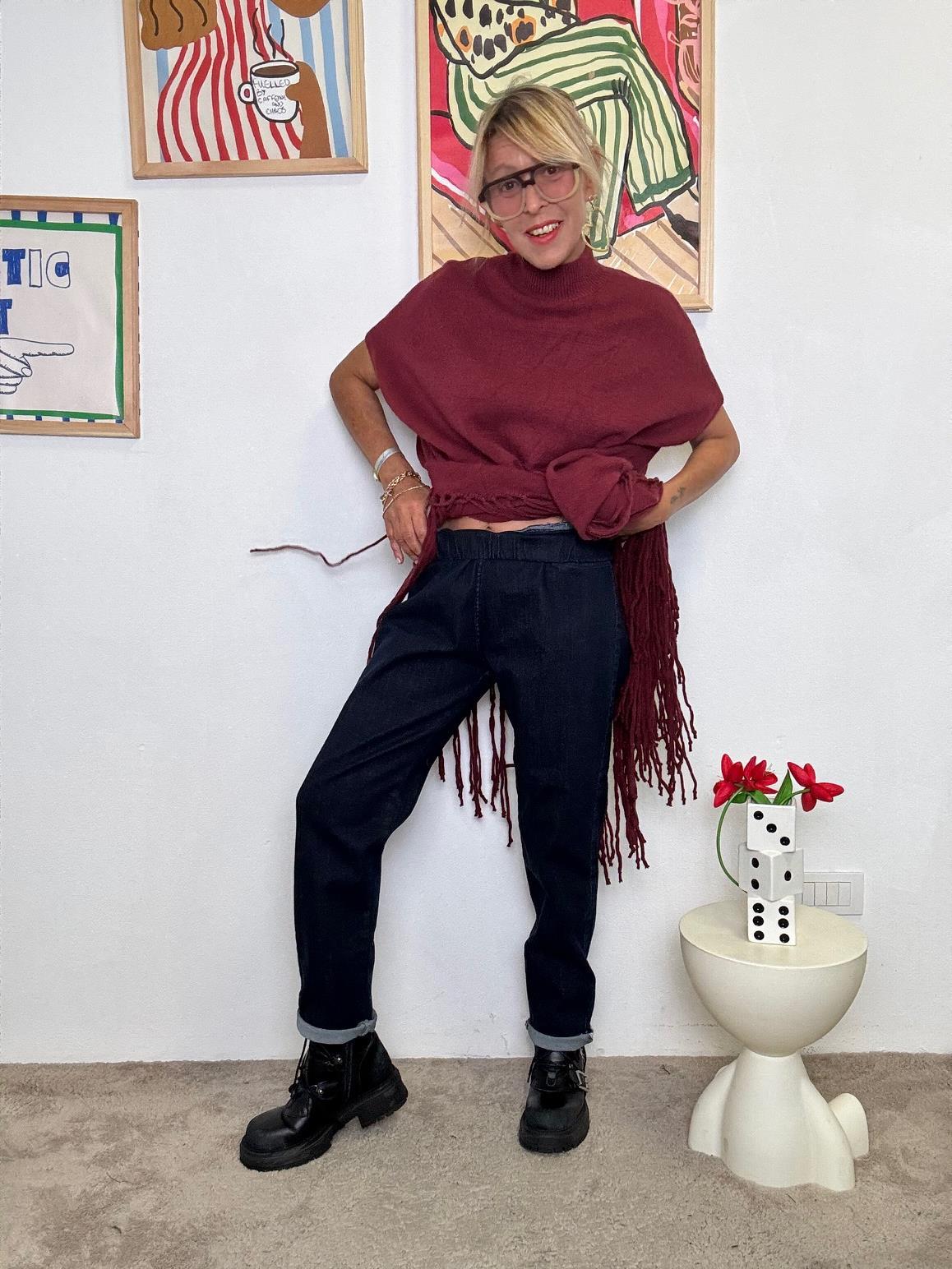 SUSY STAR - Jeggings Denim Effetto Jeans  Comodi Come Leggings, Cool Come Jeans! ST3050/ JEANS SUSY STAR 