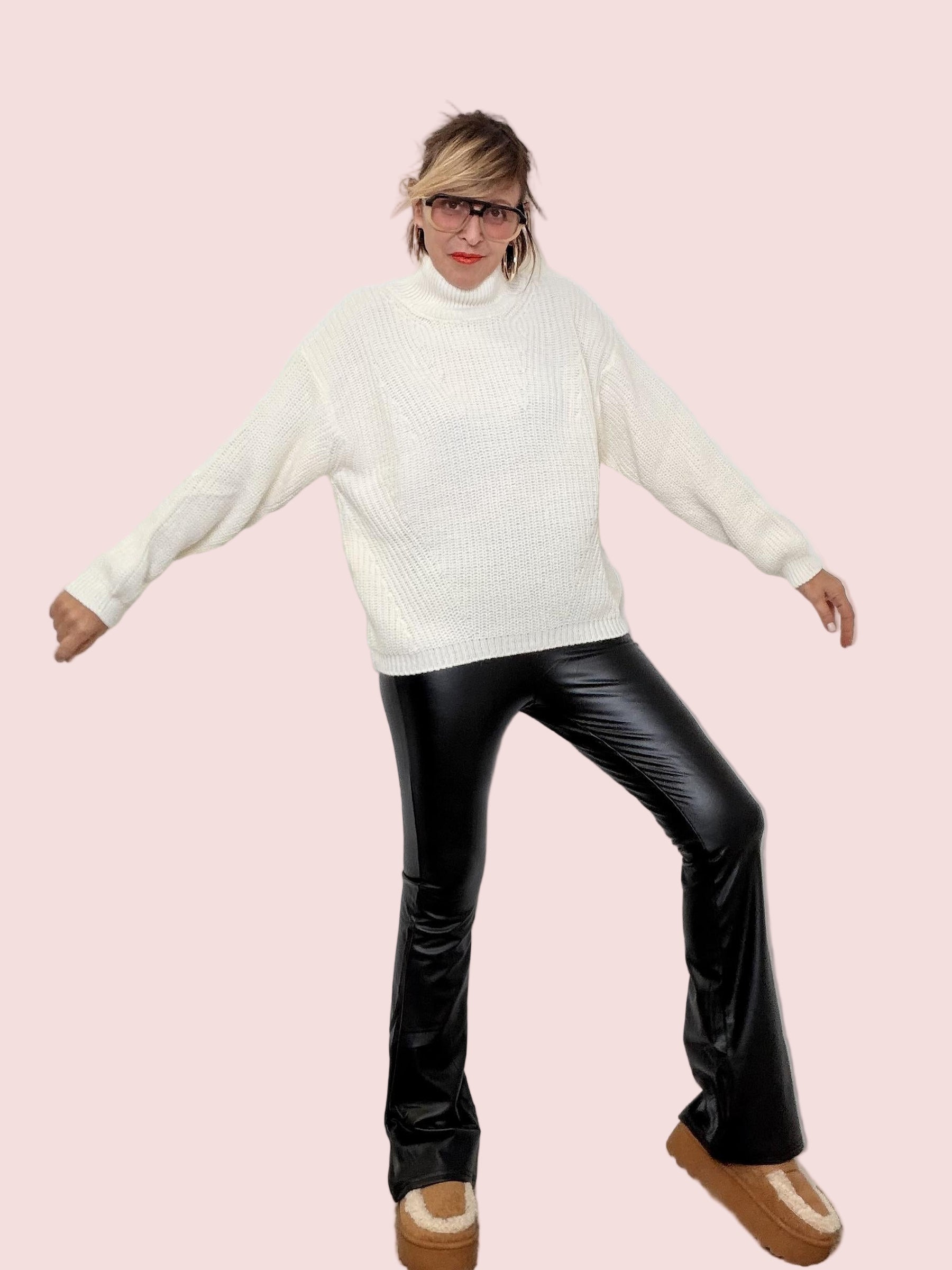 FEMALE - MAGLIA COCCOLA SOFT PANNA 5535/ PANNA FEMALE 