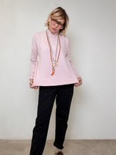 DEJA VU - MAGLIA COLLO IN PIEDI ROSA A25IL406/ ROSA DEJA VU 