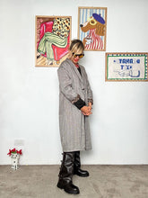 FEMALE- Cappotto over con dettagli animalier A5018-C17/ SPIGATA BROWN FEMALE 