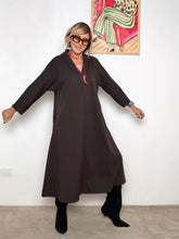 FEMALE - ABITO FLUIDA 33235ZB/ MORO FEMALE 