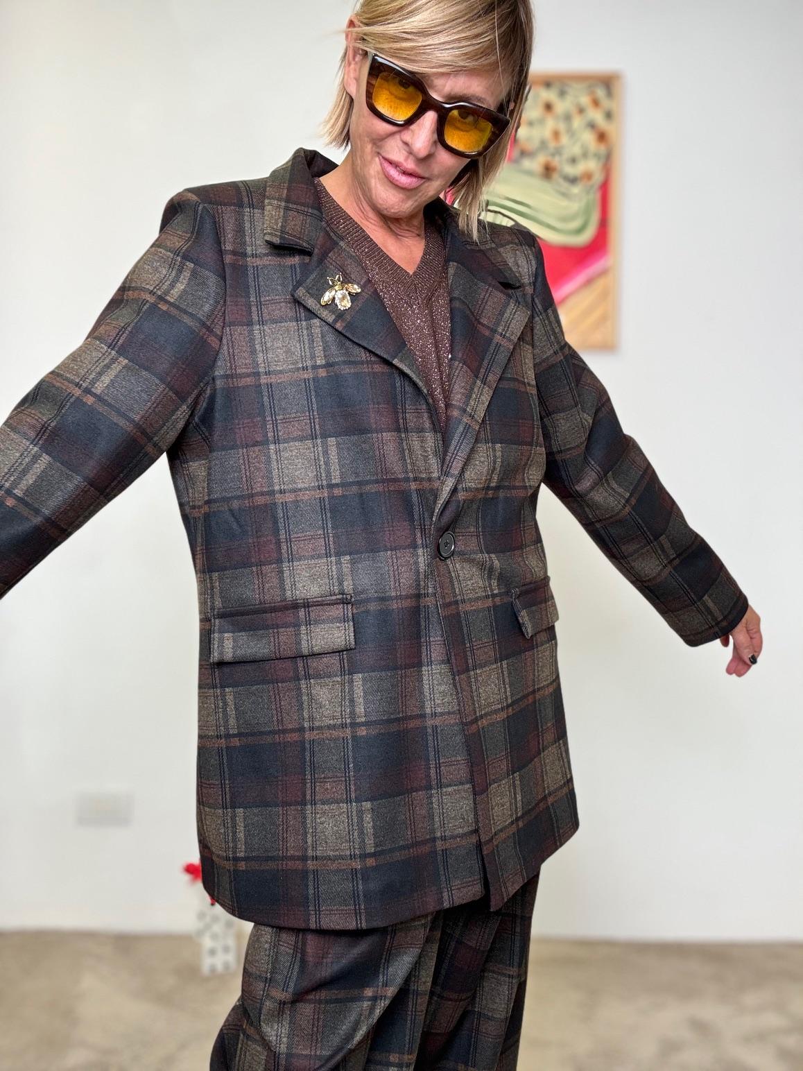 SUSY STAR -  GIACCA Scottish Mood STS7294Q/ FANTASIA SUSY STAR 