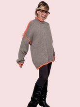 FEMALE - MAGLIA FLUO CHIC 65022/ TAU/ARANCIO FEMALE 