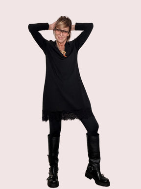 FEMALE - Abito BLACK Lace 39065HSC/ NERO FEMALE 