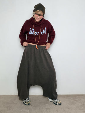 FEMALE - Pantalone Alla Turca moro 38969DCXW/ MORO FEMALE 