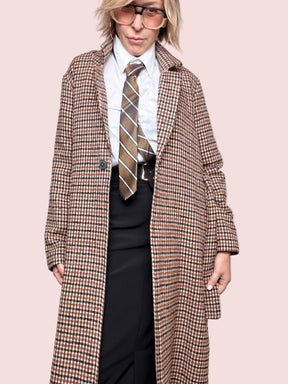 SOUVENIR - CAPPOTTO London Walk S38M1199/ NERA SOUVENIR 