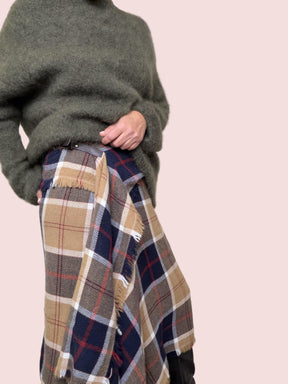 GONNA TARTAN SWING S38M1496/ FANTASIA CHECK SOUVENIR 