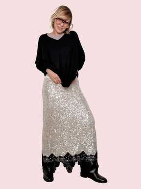 DEJA VU - GONNA GONNA SHINE & LACE A25DL302/ PLATINO DEJA VU 