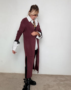 SUSY STAR - Cardigan Bordeaux Chic ST27072/ VINO SUSY STAR 