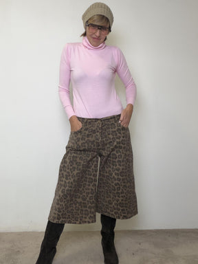 FEMALE - Maglia Dolcevita Bubble Rose 5010/ ROSA FEMALE 