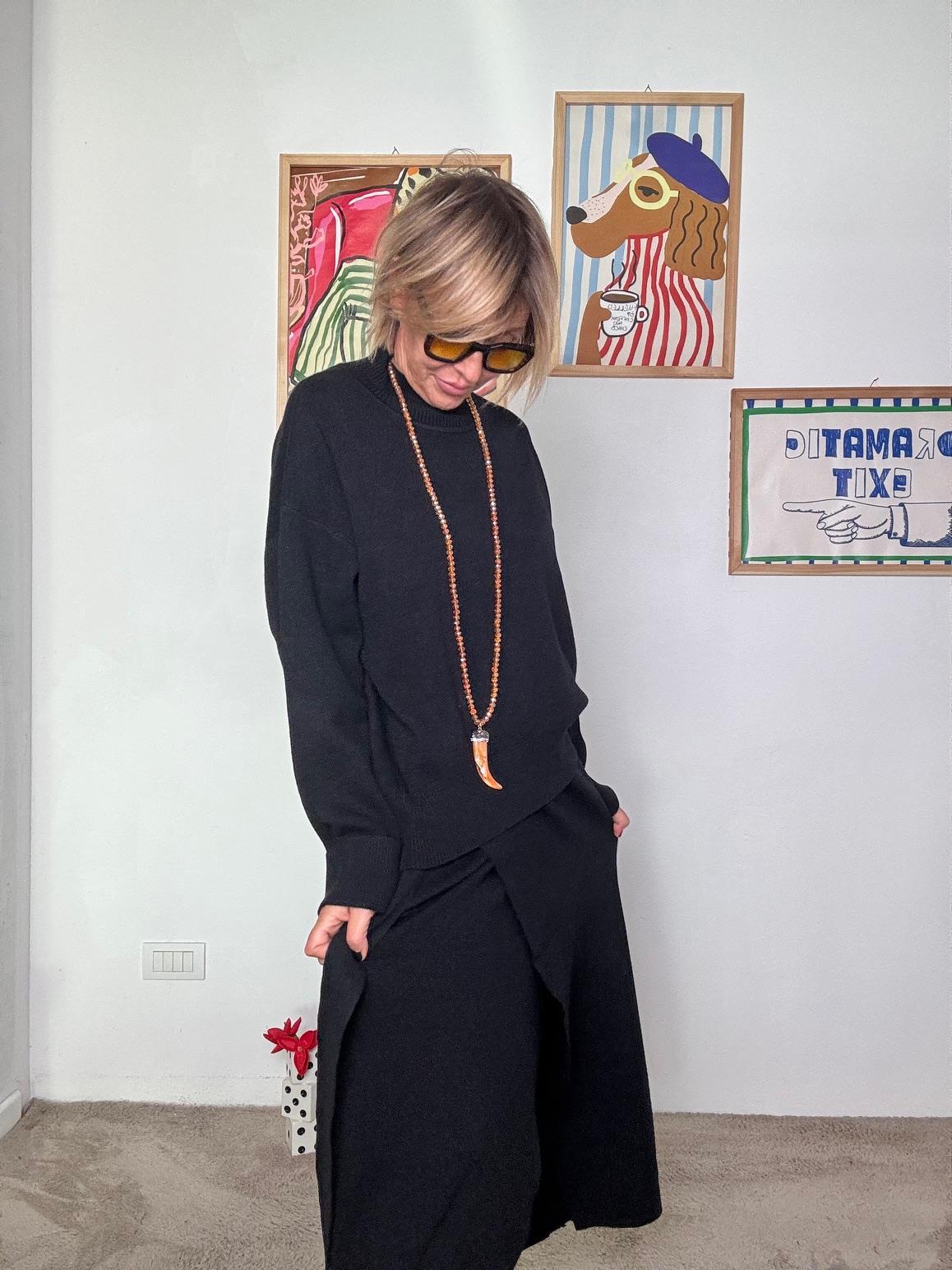 FEMALE - COMPLETO  COZY CLUB  NERO COZY CLUB/ NERO FEMALE 