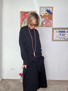 FEMALE - COMPLETO  COZY CLUB  NERO COZY CLUB/ NERO FEMALE 