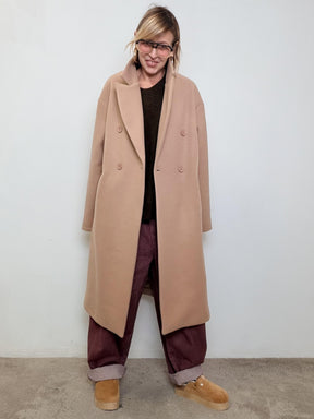 DEJA VU - Cappotto Chic Senza Sforzo A25SG607/ CAMMELLO DEJA VU 