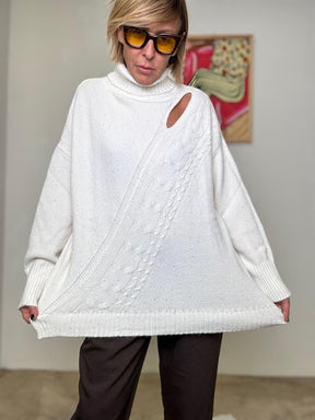 SUSY STAR -  maglia Choco Cut  CREMA STYZ66841/ CREMA SUSY STAR 