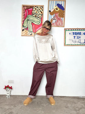 SUSY STAR.- Camicia elasticizzata: eleganza e comfort in un unico capo BURRO STFA411BU/ LANA SUSY STAR 