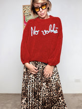 FEMALE - Maglia over No vabbè rosso A2702/ ROSSO FEMALE 