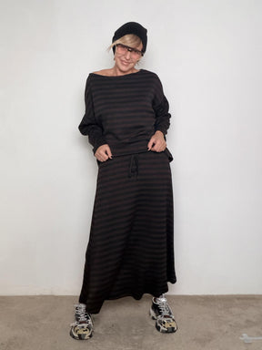 SOUVENIR - Gonna Stripe Vibes S38M1274/ MORO SOUVENIR 