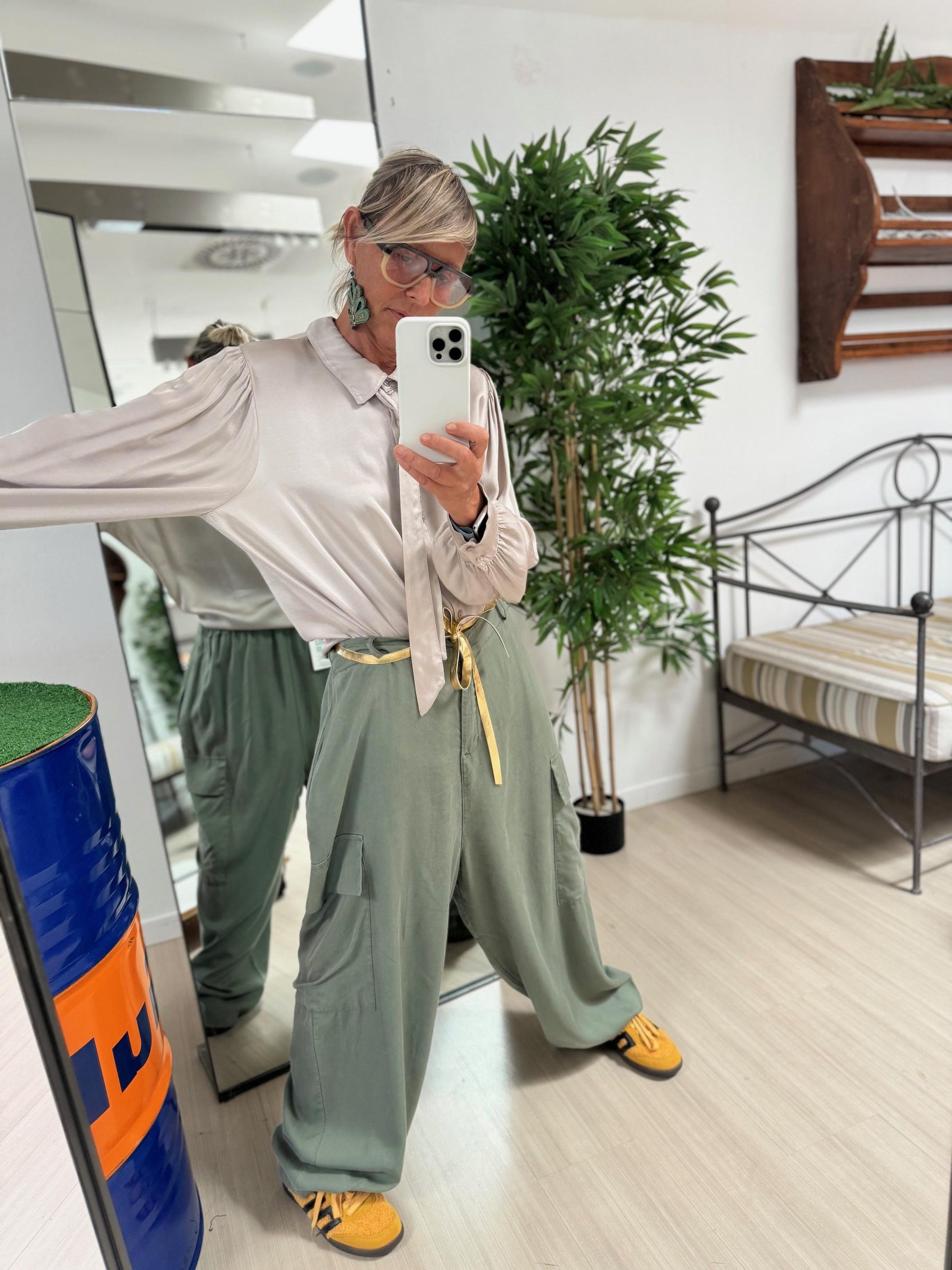 SUSY STAR ELITE - CAMICIA CON FOULARD - SETA STF6029CU/ SETA SUSY STAR ELITE 