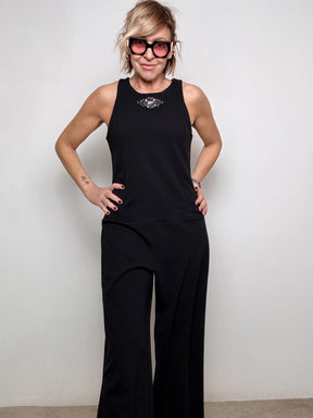 Tuta Elegante Minimal Chic 62647/ NERO SUSY MIX 