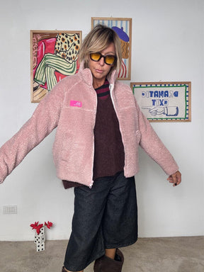 FEMALE - Teddy Zip Up Cozy Chic ROSA 23916/ CIPRIA FEMALE 