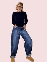 SOUVENIR - Jeans Slouchy Relax  il denim comfy che non ti molla mai S38M0264/ JEANS SOUVENIR 