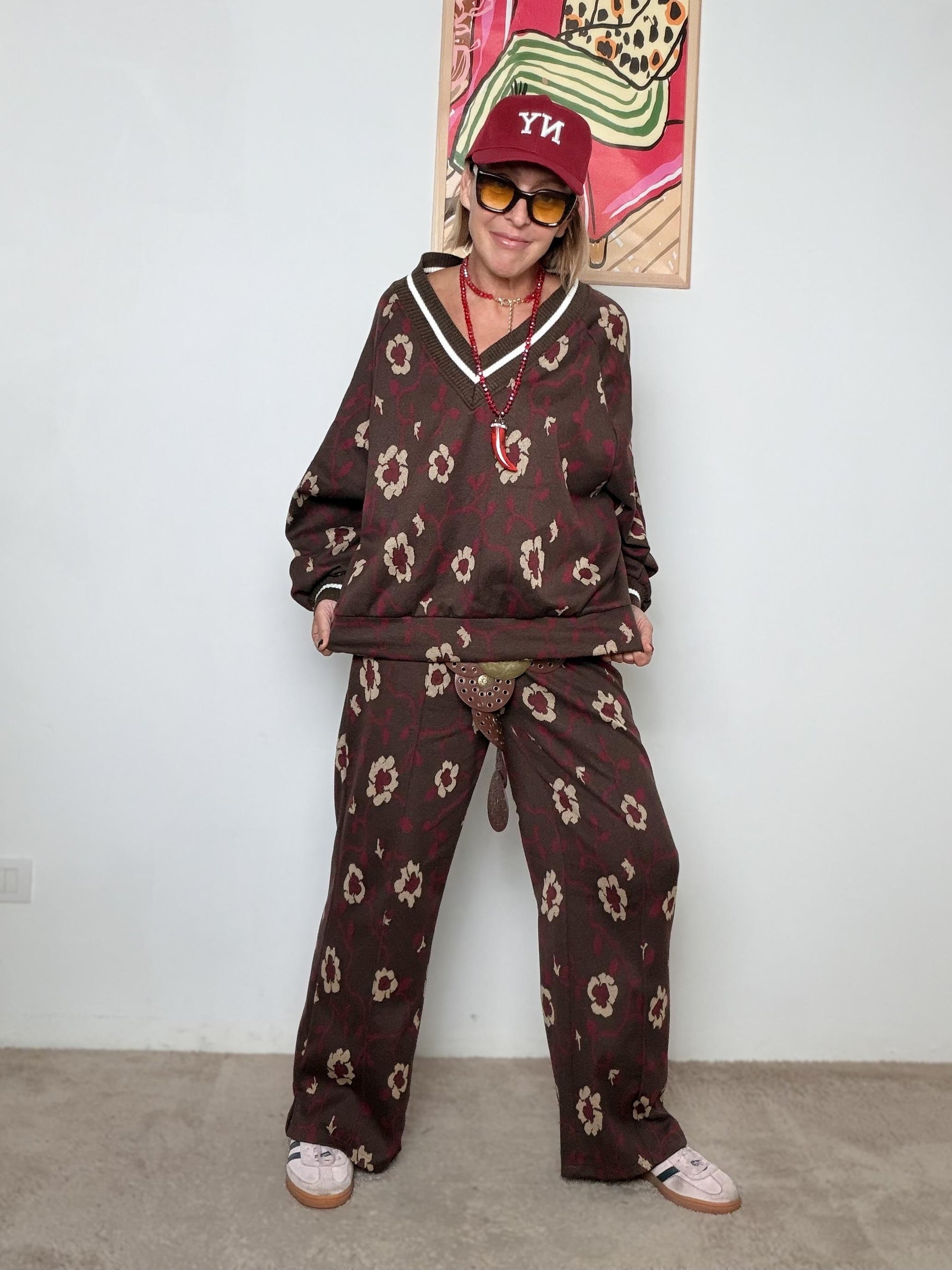 FEMALE - FELPA BLOOM A6835-S66/ FANTASIA MORO FEMALE 