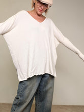 SOUVENIR -  MAGLIA Soft Oversize Knit PANNA<BR/> B38D0041/ PANNA SOUVENIR 