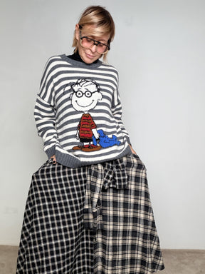 FEMALE - Gonna Mix Check L5M266/ NERO FEMALE 