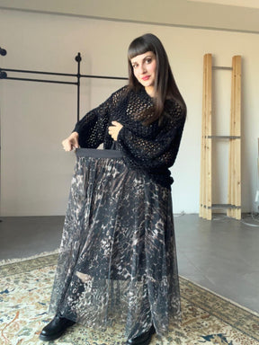 FEMALE_ Gonna tulle animalier "Ruggisci con stile" 33287-1YYW/ LEO FEMALE 