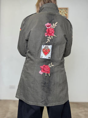 AB PINK - LOVE SOLDIER GIACCA CARTA/ MILITARE AB PINK 