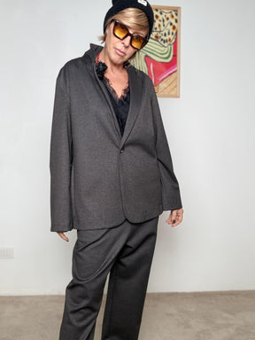 SUSY STAR - GIACCA PUNTO MILANO URBAN CHARM ST80342BAG/ MORO SUSY STAR 