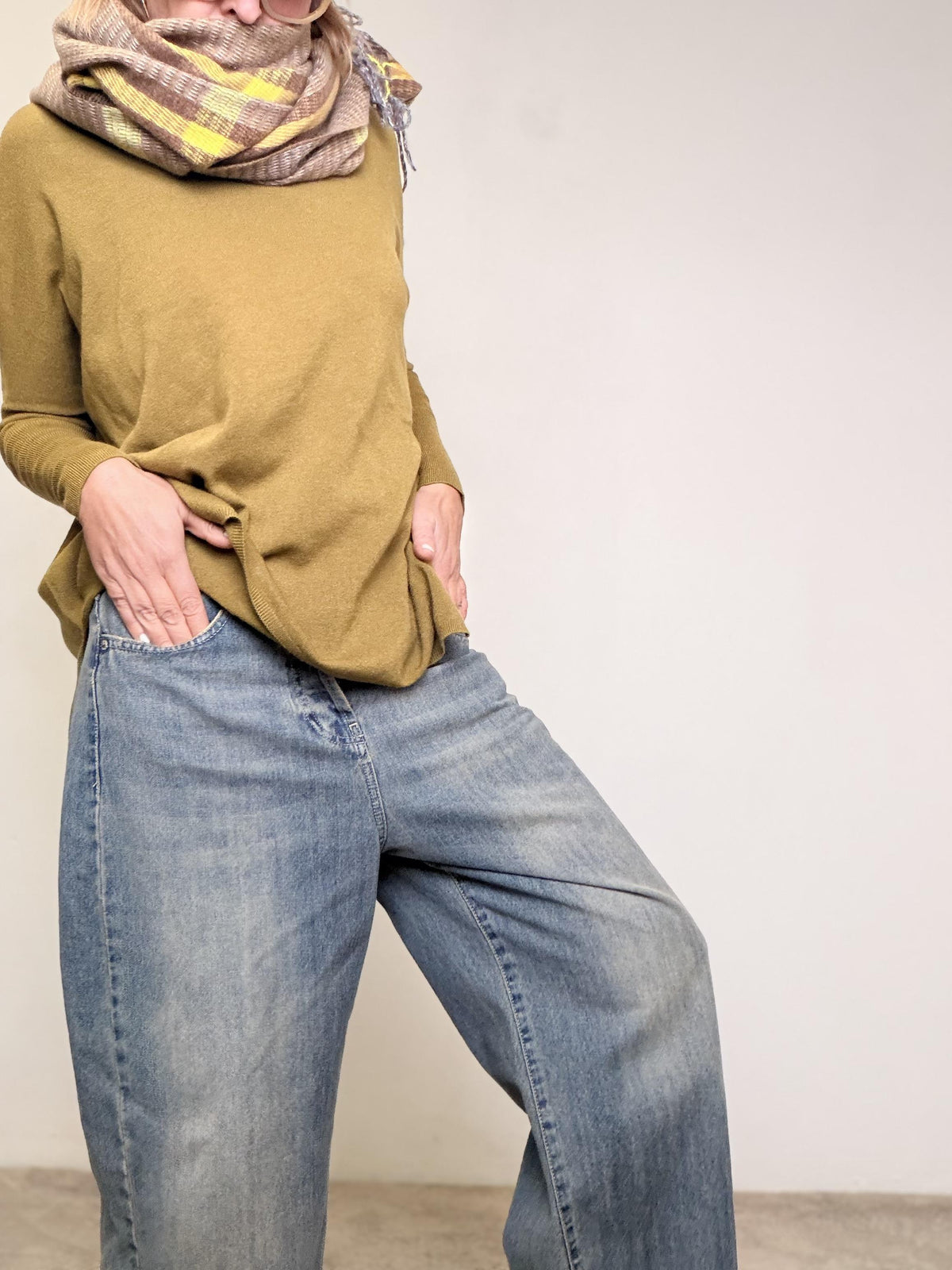 SOUVENIR - JEANS Boyfriend Denim Vibe C38S00030/ JEANS SOUVENIR 