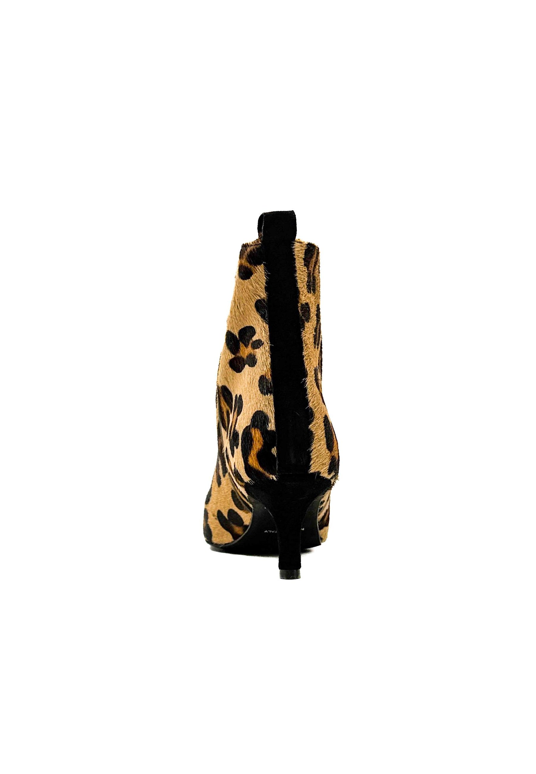 DIVINE FOLLIE - Tronchetti animalier leopardati  Tacco basso REIN/ LEO DIVINE FOLLIE 
