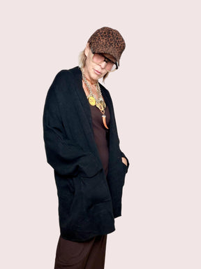 FEMALE - Cardigan Easy Mood ZM1358/ NERO FEMALE 