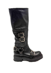 DIVINE FOLLIE - Stivale Rebel Chic C208/ NERO DIVINE FOLLIE 