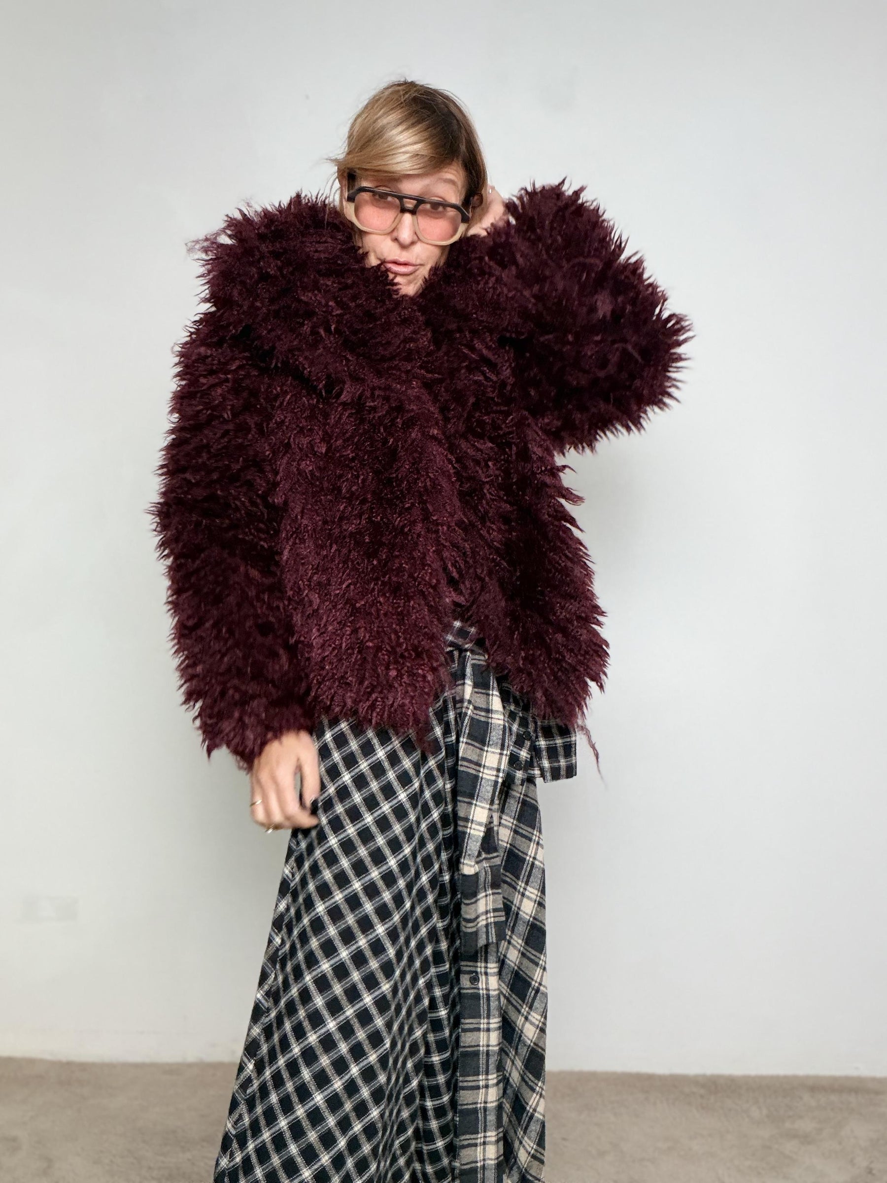 FEMALE - Pellicciotto Grape Dream VINO CA87022/ VINO FEMALE 