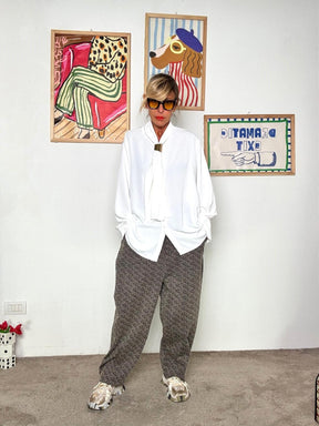 SUSY STAR - Camicia con Nodo Frontale BURRO STLS1037/ BURRO SUSY STAR 