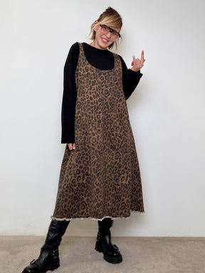 ABITO ANIMALIER CON FELPA BASIC ST3139/ MACULATO SUSY STAR 