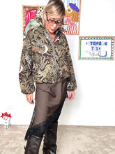 FEMALE - Bomber fantasia jacquard  Grinta e raffinatezza in un solo capo L5M263/ FANTA MORO FEMALE 