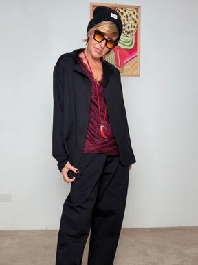 SUSY STAR - GIACCA EASY PUNTO  MILANO STSY0346/ NERO SUSY STAR 