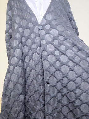 FEMALE - Cappotto leggero Bubble 9258/ NERO FEMALE 