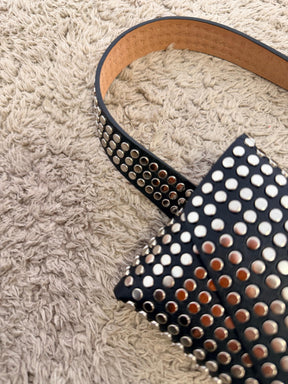 SOUVENIR - Borsa Cintura Hands Free Glam F38X1304/ NERO SOUVENIR 