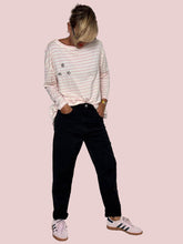 DEJA - VU - Jeans donna boyfriend fit  Relax in versione cool A25SO204/ NERO DEJA VU 